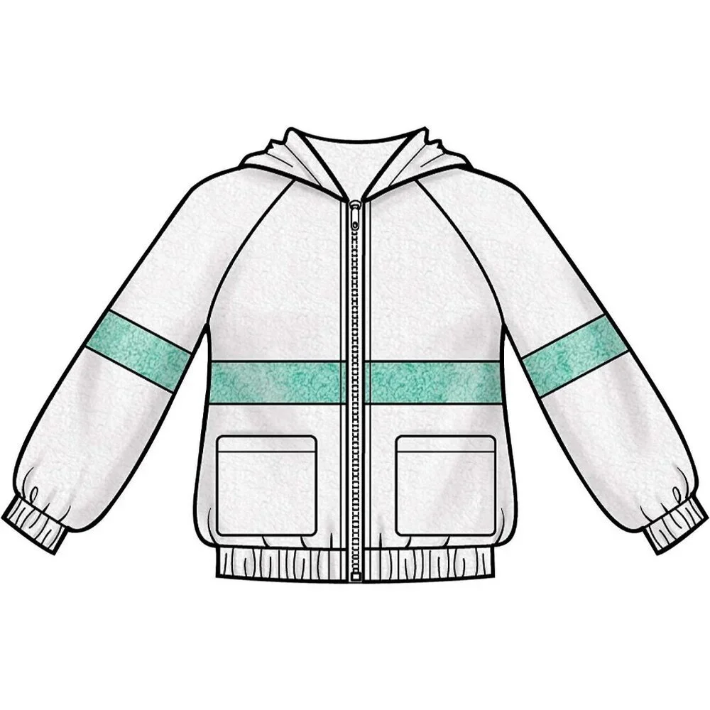 Simplicity Sewing Pattern 8999‎ 10259 Jacket Coat Hooded Girls Size 3-6